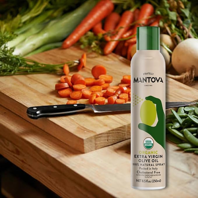 Mantova Organic Italian Extra Virgin Olive Oil Spray, 250ml