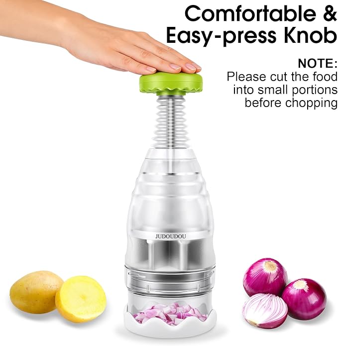 Vegetable Chopper Food Chopper,Veggie Cutter Manual Hand,Slap Onion Chop