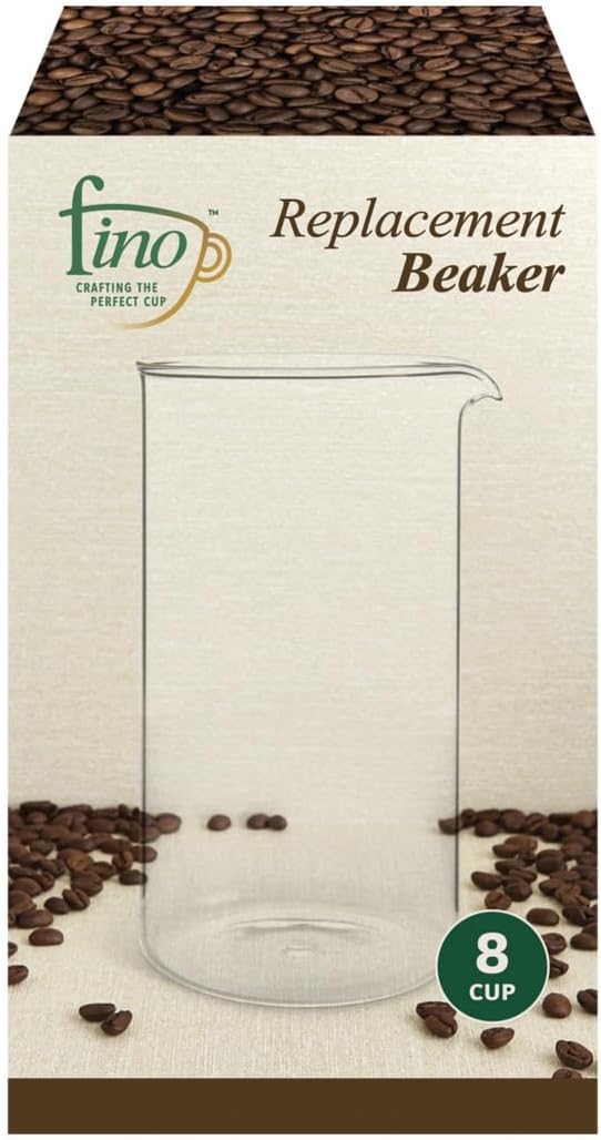 Fino 8-Cup Replacement Carafe 34-Ounce Stainless Steel French Press Coffee Maker (Item 72003, Sold Separately)