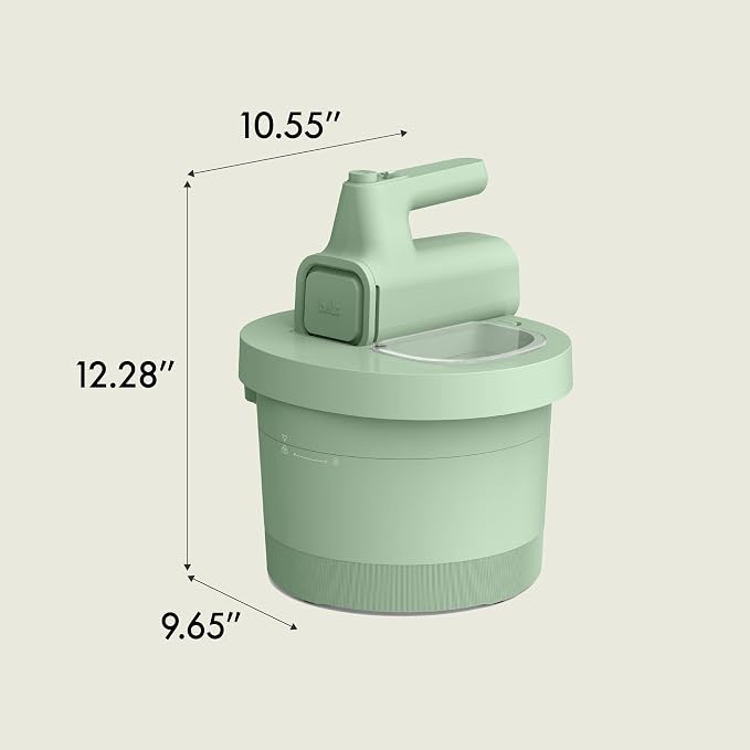 Bella 3.5 QT Hand Stand Mixer, Seaglass
