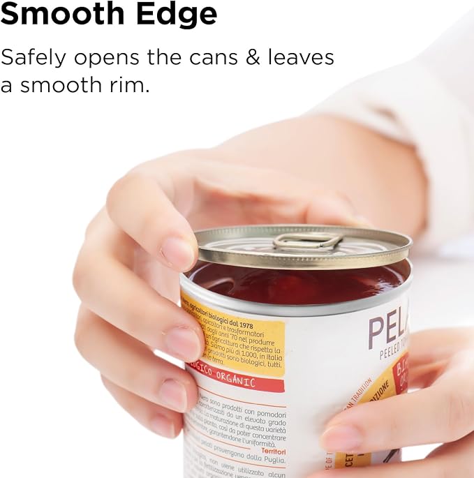 Kitchen Mama Auto 2.0 Electric Can Opener, Burgendy Mist | Refined Blade, Automatic Hands Free, Smooth Edge, Food-Safe, Battery Operated