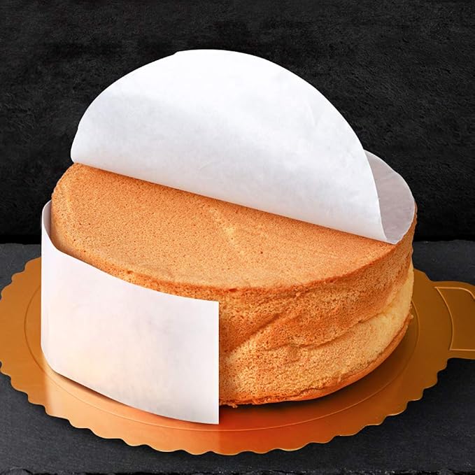Cake Pan Liner, Nonstick Parchment Paper Liner Roll for Cake Pan, Springform Pan (4in x 164ft)