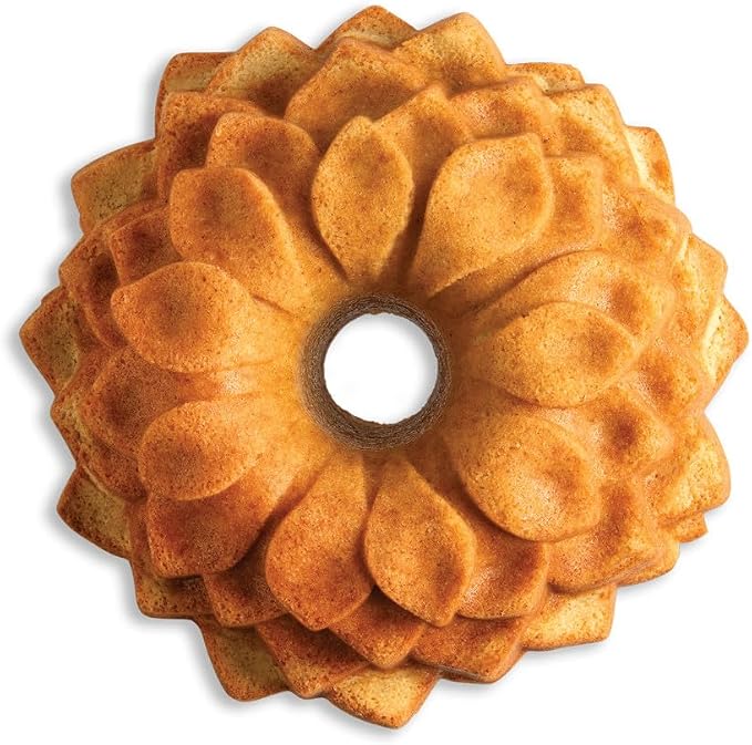 Nordic Ware Blossom Bundt Pan ,Toffee