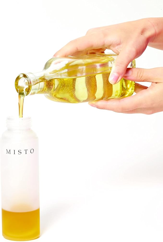 Misto Oil Sprayer, Frosted Glass, 7.75 Inch