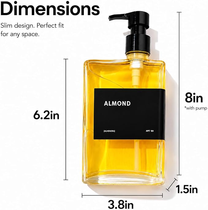 Glass Coffee Syrup Dispensers with Pumps, Syrup Bottles with Label Set - Essential Coffee Bar Accessories, 11.8 oz/350ml