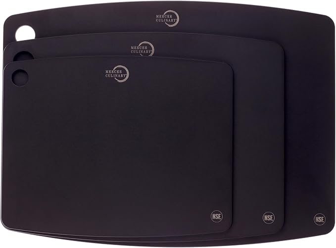 Mercer Culinary Composite Cutting Board-11 3/4" X 9 1/4"-NSF, Black