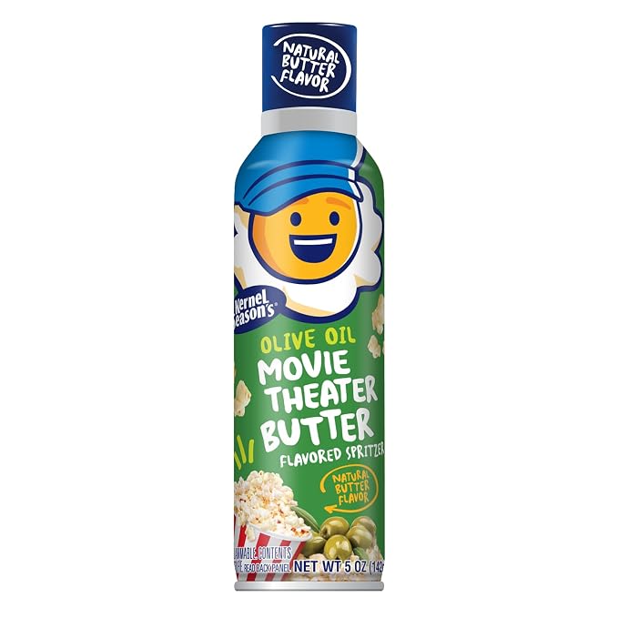 Kernel Season's Movie Theater Butter Olive Oil, Spritzer, 5.00 Ounce | Theater Butter Olive Oil, Spritzer