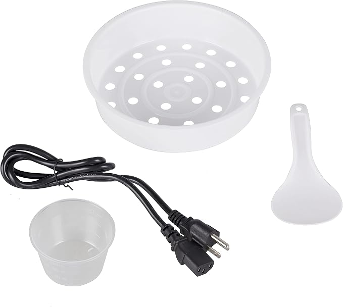 TAYAMA Automatic Rice Cooker & Food Steamer 8 Cup, White (TRC-08RS)