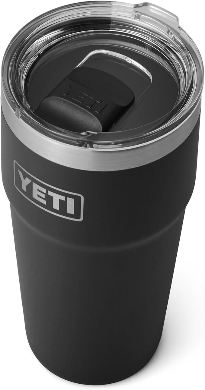 YETI Rambler 20 oz Stackable Tumbler, Stainless Steel, Vacuum Insulated with MagSlider Lid