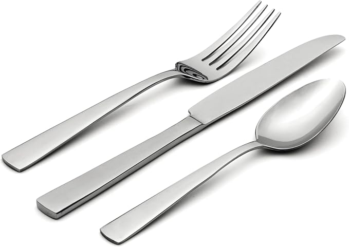 Oneida Chefs Table Dining 24-Piece Silverware Set for 8, Flatware