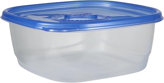 Glad GladWare XL Square Food Storage Containers, 104 Oz, 3 Count | BPA-free, dishwasher-safe containers for leftovers, meal prep, and freezer storage; family-size capacity