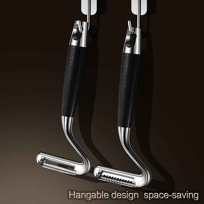 304 Stainless Steel Julienne Peeler. | The julienne side works really well for carrots, zucchini, and cucumbers, which is perfect for salads, stir fry