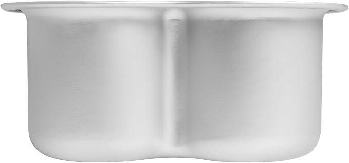 Fat Daddio's PHT-83 Anodized Aluminum Heart Cake Pan, 8 x 3 Inch