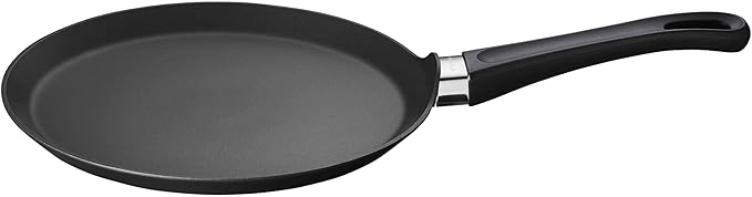 Scanpan Classic 10-Inch Crepe Pan, 10 Inch, Black