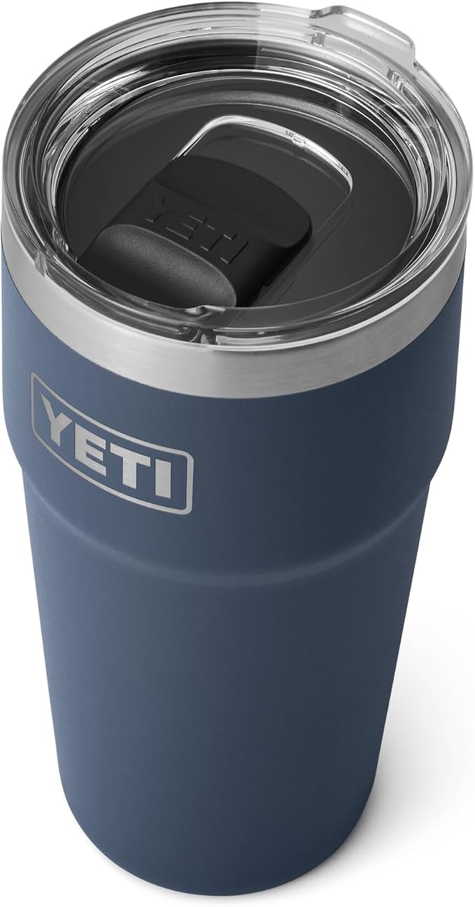 YETI Rambler 20 oz Stackable Tumbler, Stainless Steel, Vacuum Insulated with MagSlider Lid