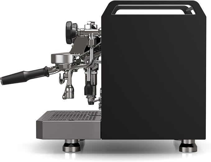 Rocket Espresso Mozzafiato FAST R Espresso Machine | Rotary Pump | Heat Exchanger | PID Temperature Control | (Black)