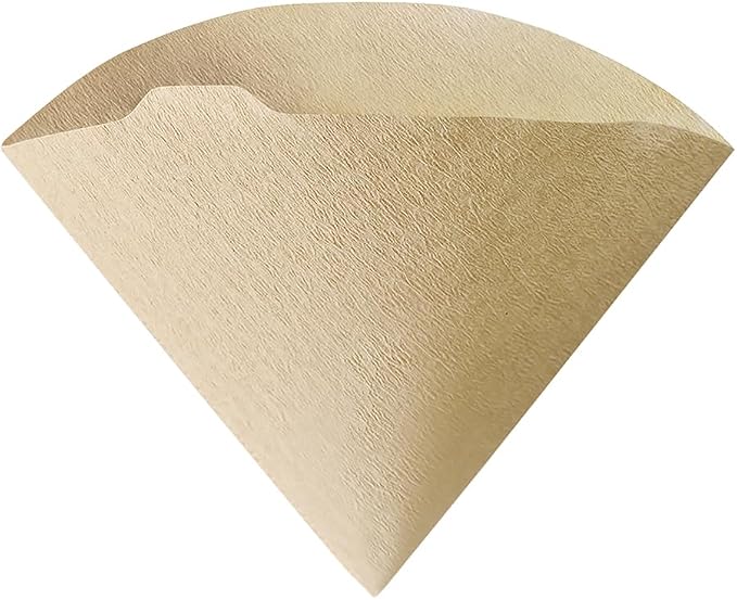 Hario V60 Paper Coffee Filter, Size 01, Natural, 100ct Box