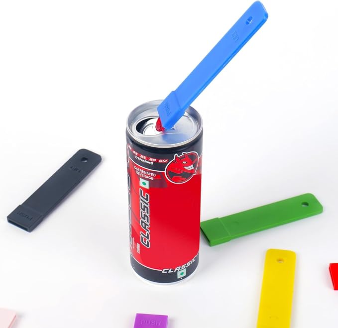 10-Pack Soda Can Tab Opener – Beer & Beverage Can Openers – Durable Party Tool & Essential Bartender Accessory