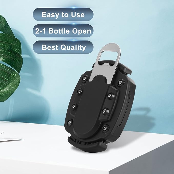 Can Top Cutter Remover with 1 Plastic Safety Sleeve Bottle Opener – Safe Top Lid Opener for Beer Soda Cans, DIY Plant Pot Storage Container