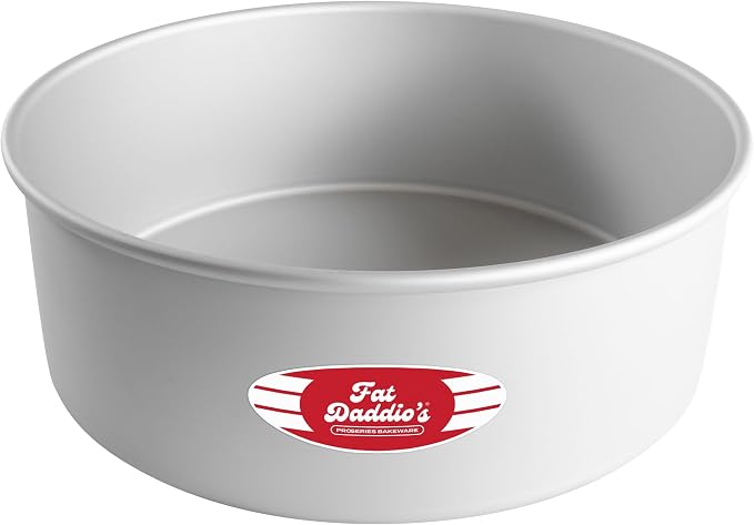Fat Daddio's Round Cake Pan, 11 x 4 Inch, Silver