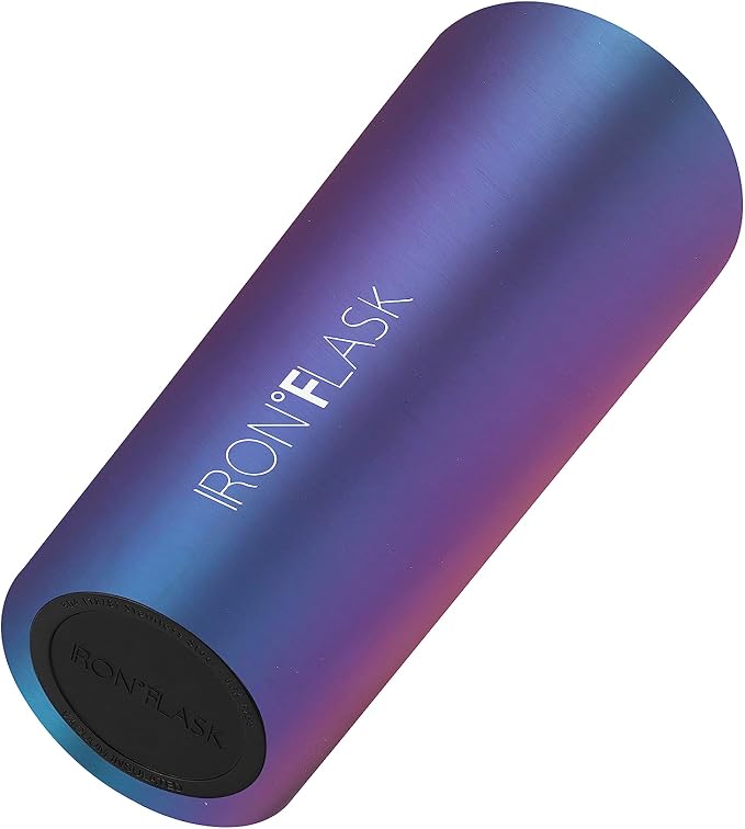 IRON °FLASK 24 oz Classic Insulated Tumbler | Vacuum Insulated Stainless Steel Tumbler with Solid Lid - Double Walled Travel Cup, Sweat Free, BPA Free (Aurora)