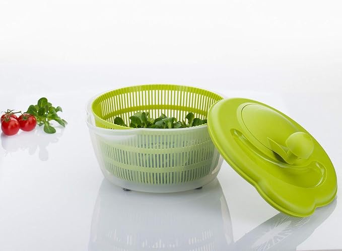 Westmark German Vegetable and Salad Spinner with Pouring Spout and Non-Slip Feet