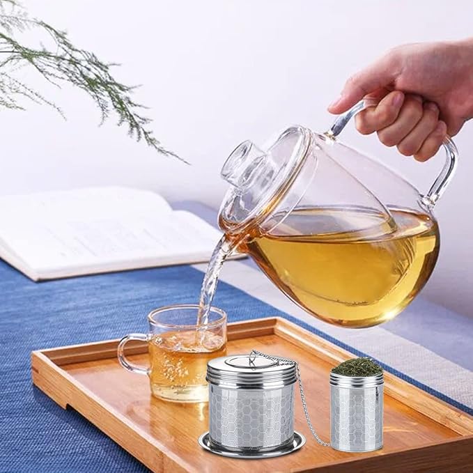 Tea Infuser Tea Strainer for Loose Tea, Stainless Steel Tea Ball | Spice Infuser 11cm/4.3 inch