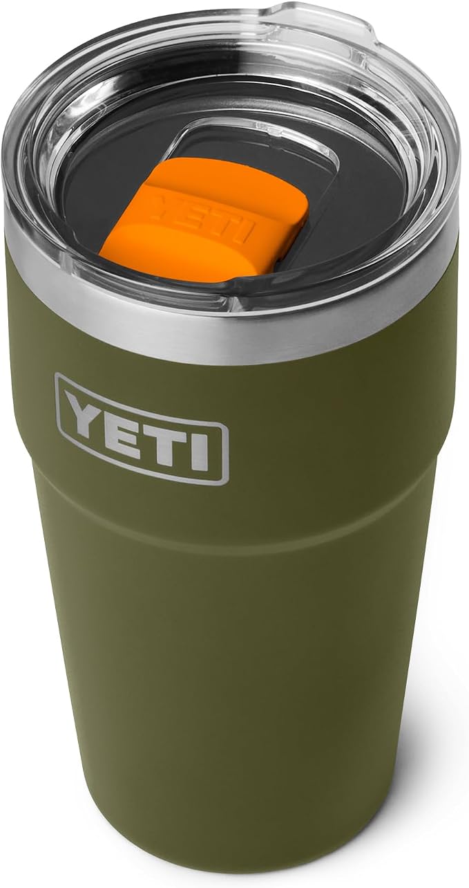 YETI Rambler 20 oz Stackable Tumbler, Stainless Steel, Vacuum Insulated with MagSlider Lid