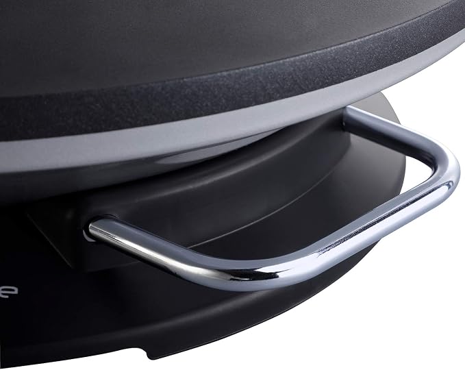 Health and Home No Edge Crepe Maker - 13 Inch Crepe Maker & Electric Griddle - Non-stick Pancake Maker- Crepe Pan