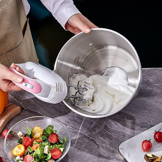 Stainless Steel Salad Spinner, 6L Salad Spinners Large Lettuce Spinner, with Drainage Basket Drainage Outlet Used for Cleaning and Drying Vegetables Food and Fruits Quick Spin Vegetable Fruit Spinner