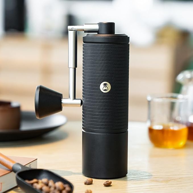 TIMEMORE C5 ESP Pro Manual Coffee Grinder with S2C-042-III Conical Burr - Internal Adjustable Setting ( C5 ESP PRO Black )