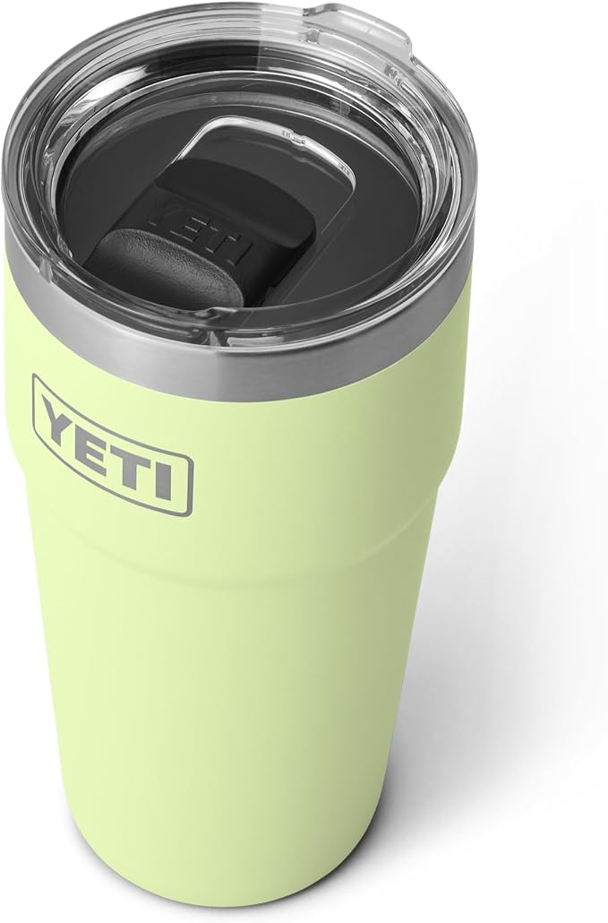 YETI Rambler 20 oz Stackable Tumbler, Stainless Steel, Vacuum Insulated with MagSlider Lid