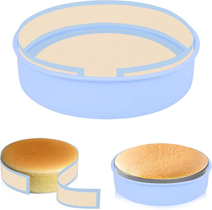 LynxLink Silicone Springform Pan Protector with Baking Mat Set for 9 inch Cheesecake Pan,Baking Pan,Cake pan - Cheesecake Water Bath Protector and Prevent Cake from Sticking to Bottom and Side