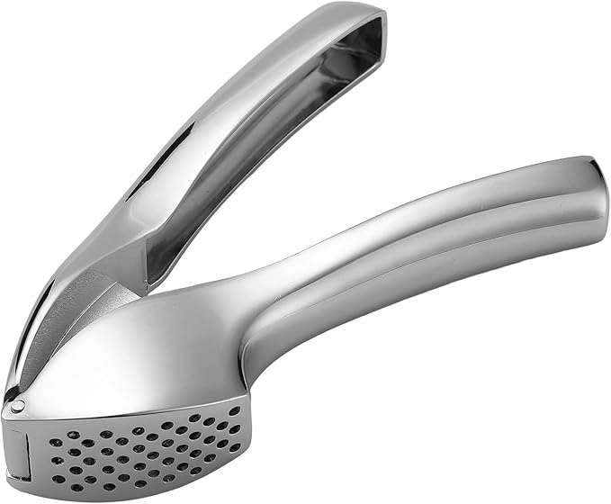 Garlic Press Crusher - Rust-Proof, Easy to Clean and Queeze | Professional Garlic Mincer