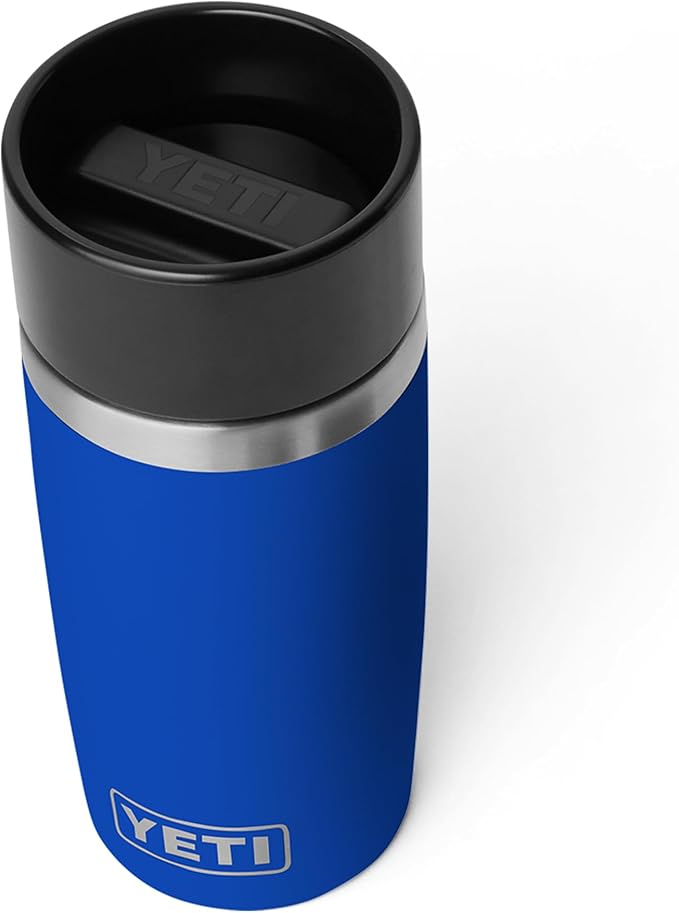 YETI Rambler 12 oz Travel Bottle, Stainless Steel, Vacuum Insulated with Leakproof Commuter Cap, Royal Blue