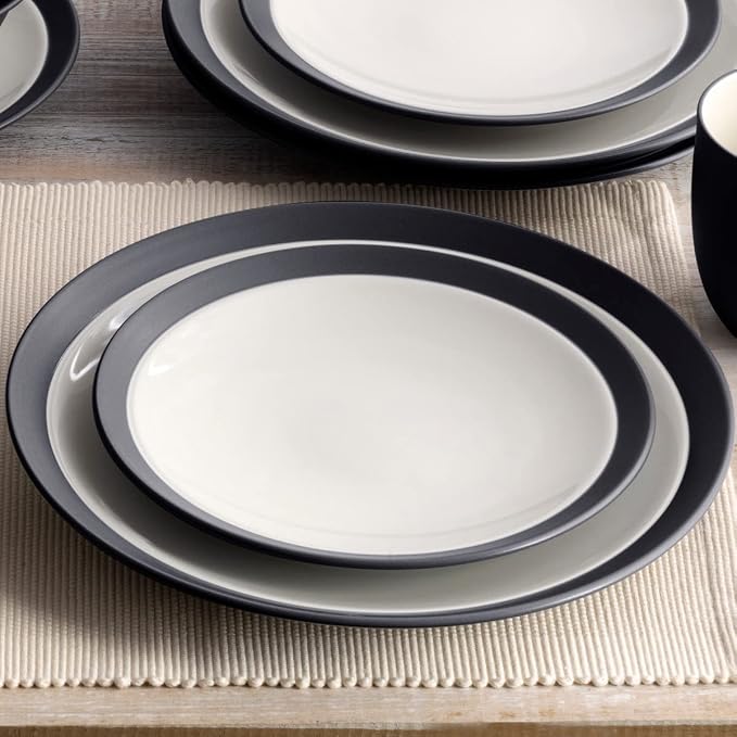 Noritake Colorwave Graphite 4-Piece Coupe Place Setting, Service for 1