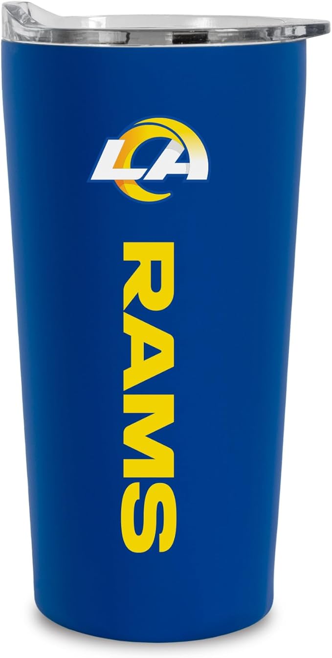 Rico Industries NFL Football Soft Touch, Easy Grip Tumbler
