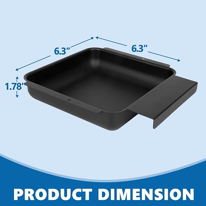 Universal Grease Tray for Royal Gourmet GA Series 5/6/8-Burner Gas Grills | Durable Drip Tray Fits Replacement Parts for Royal Gourmet GA5401T GA5403B GA5404G GA6402B GA6402C GA6402H GA6402S GB8001-B