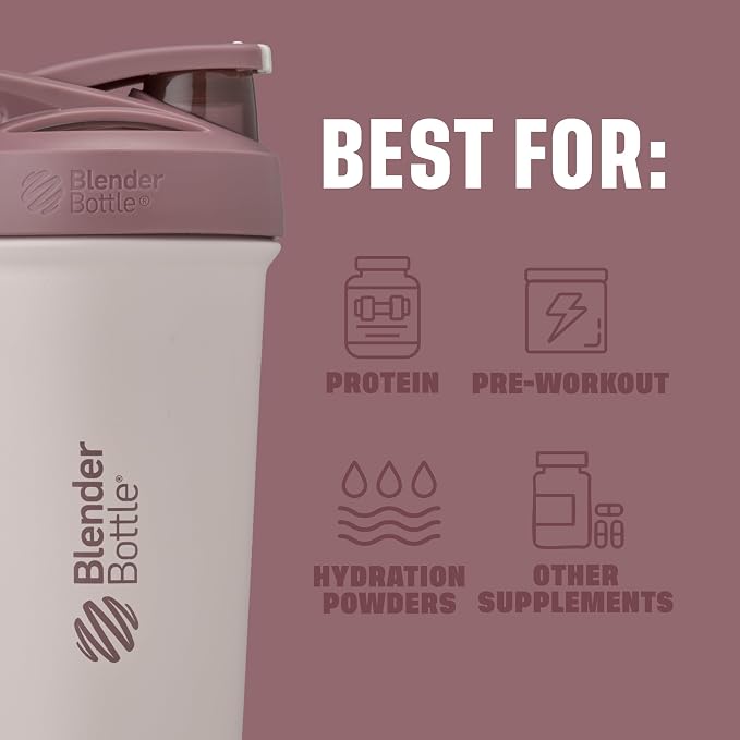 BlenderBottle Sport Sleek Stainless Steel Shaker Bottle 25 oz Target