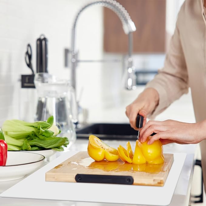 Silicone Mat for Kitchen Counter, Heat Resistant Nonskid Table Mat for Air Fryer to Site on, Countertop Protector, Thick 2MM, XL Large | Countertop Protector, Thick(2MM) Silicone Heat Resistant Mat for Kitchen Appliance, Air Fryer Site on
