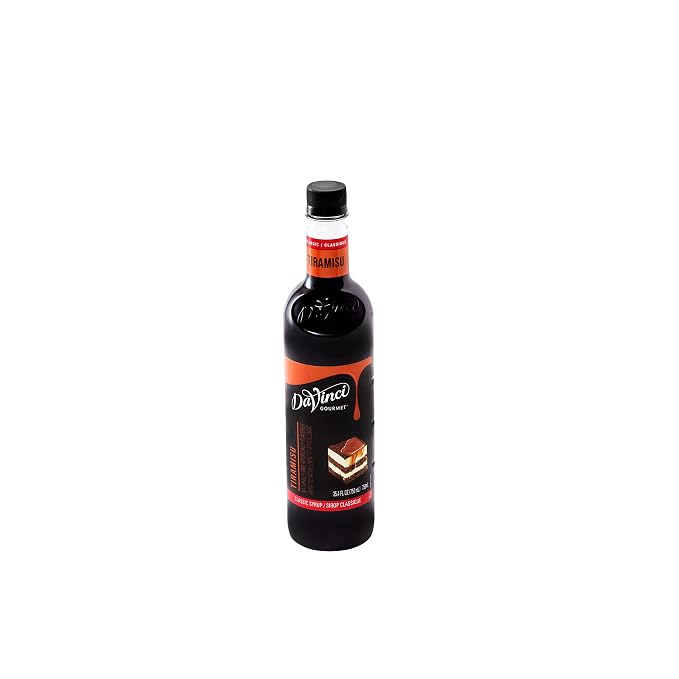 DaVinci Gourmet Classic Tiramisu Syrup, 25.4 Fluid Ounces (Pack of 4)