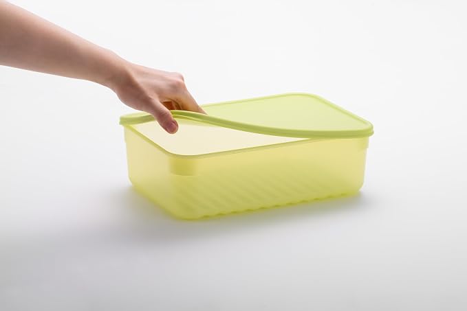 LocknLock Fresh-Block Plastic Food Storage Container | Produce Storage Containers for Fridge | Vegetable & Fruit Storage Containers for Fridge, Airtight Storage, Microwave & Dishwasher Safe, 1.5L