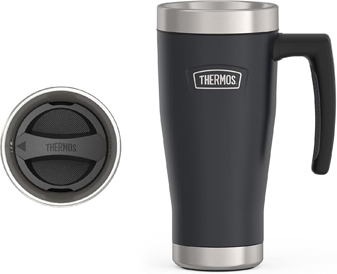 THERMOS ICON SERIES, Stainless Steel Mug, Granite, 16 oz
