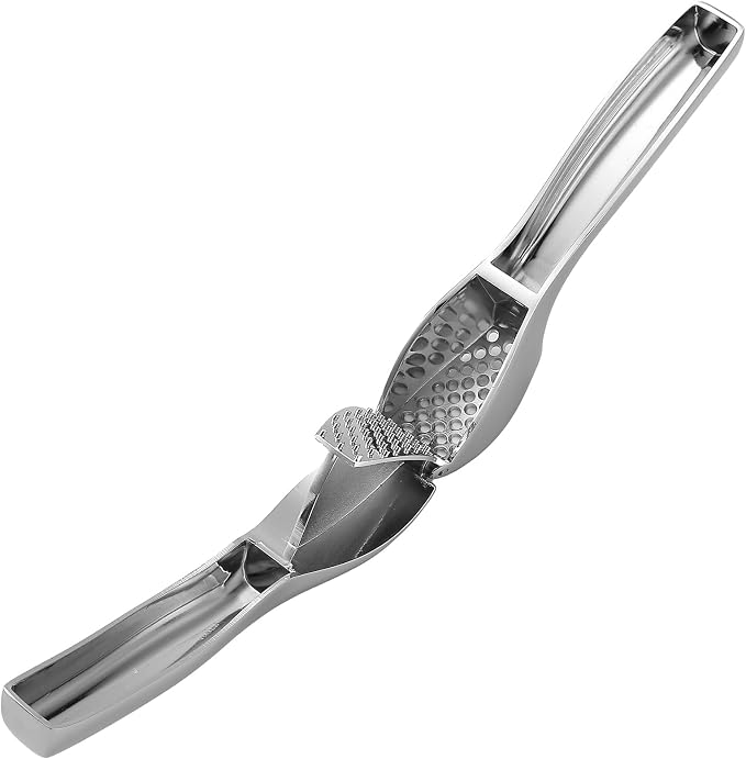 Garlic Press Crusher - Rust-Proof, Easy to Clean and Queeze | Professional Garlic Mincer