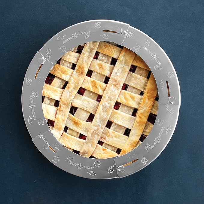 Nordic Ware Adjustable Pie Shield, Metal