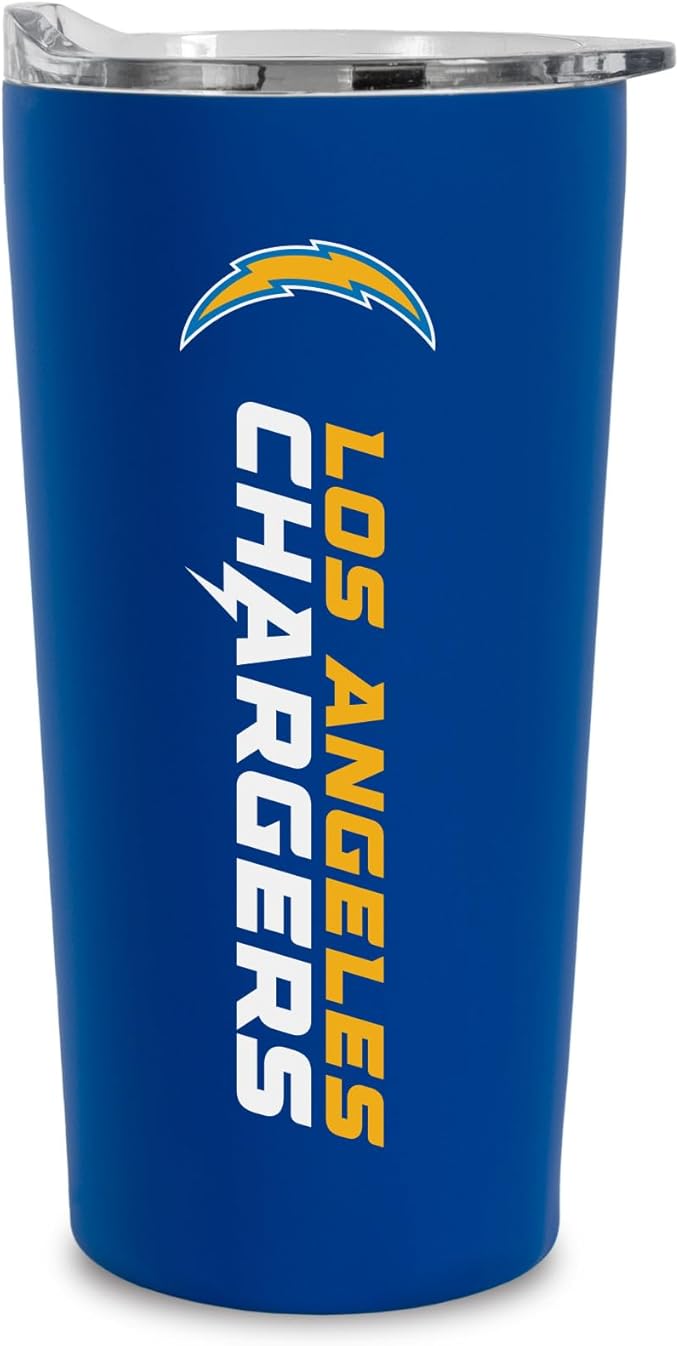 Rico Industries NFL Football Soft Touch, Easy Grip Tumbler