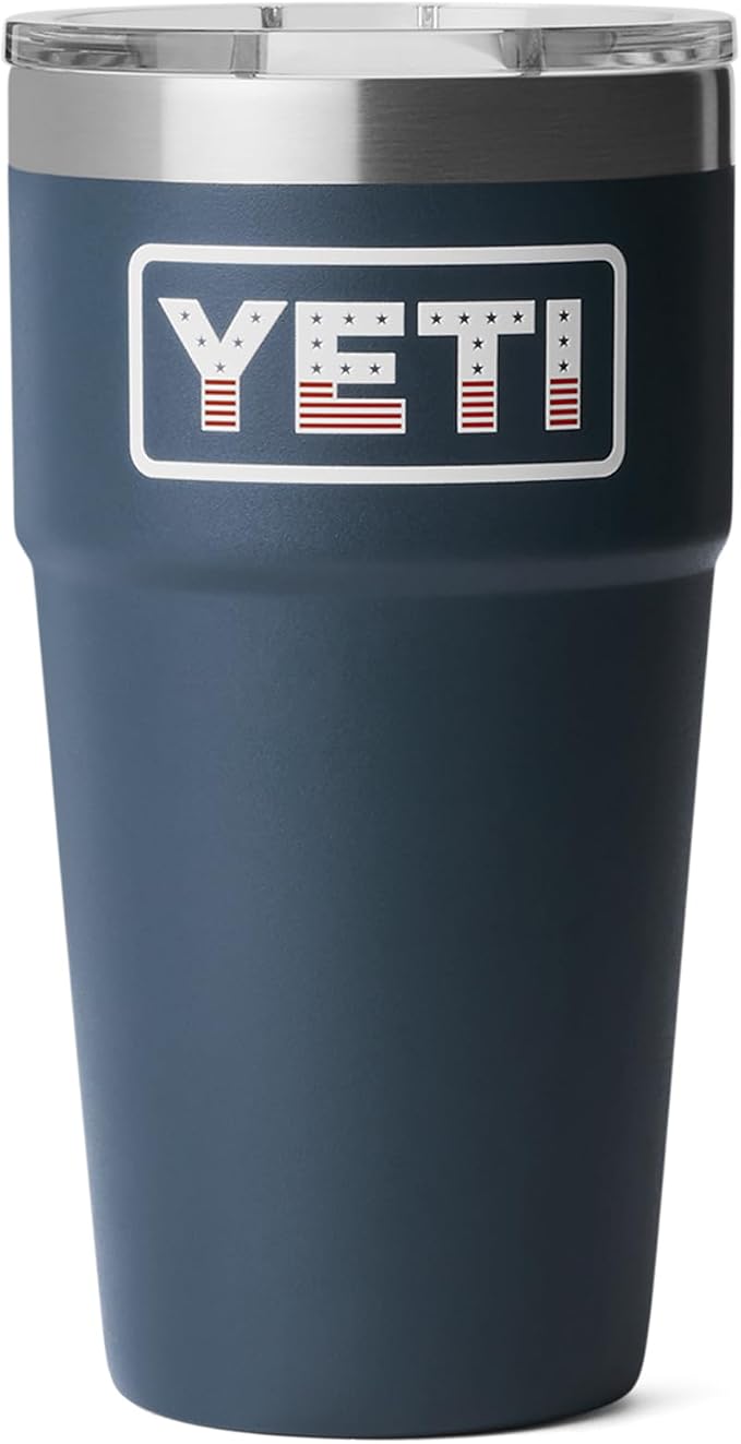 YETI Rambler 20 oz Stackable Tumbler, Stainless Steel, Vacuum Insulated with MagSlider Lid