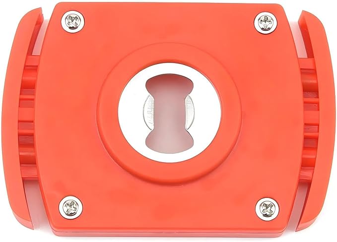 Aluminum Can Opener，Can Top Remover， Beer- Soft Edge- Soda- Can Opener-Red | Handheld Safety Manual Can Opener，for 8-19 Oz aluminum Soft Edge Cans, Home, Kitchen, Bar, Camping and DIY projects Tool