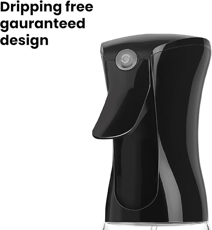 Oil Sprayer for Cooking, 150ml Glass Olive Oil Sprayer, Fine Mist Spray Bottle for Air Fryer, Nonstick Frying, Salad, BBQ, Refillable Kitchen Oil Spray (PS88705)