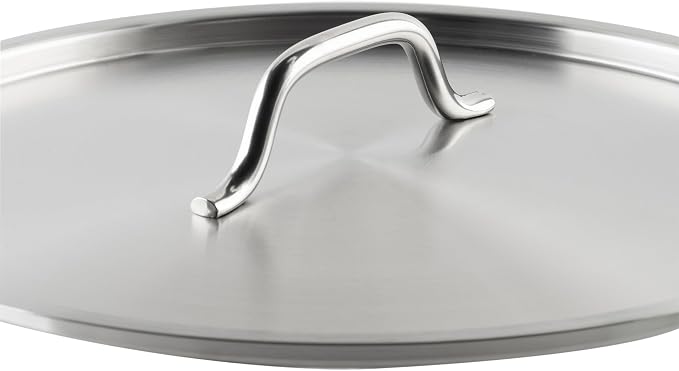Winco Cover for SST-32, SSFP-14/14NS,SSLB-15, Medium, Stainless Steel | Fits sst-32, Sslb-15, Great for Food Protection, Storage, Serving and Foodservice